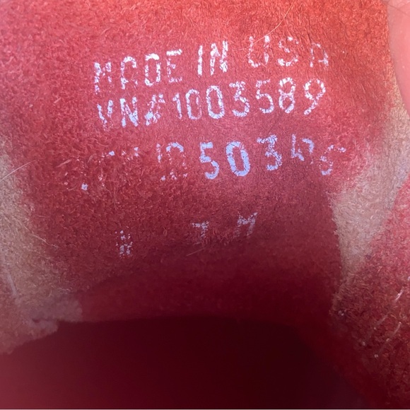 L.L. Bean Red Leather Duck Boots Women’s Size 7 - Picture 13 of 13